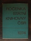 Roenka sttn knihovny SR 1974