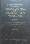 Lehrbuch und atlas der Anatomie des Menschen