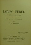 Lovec perel v ji�n�ch mo��ch