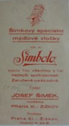 �imkovy speci�ln� m�dlov� vlo�ky - reklamn� let��ek