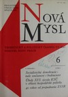 Nov� mysl (Teoretick� a politick� �asopis �V KS�)