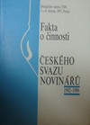 Fakta o �innosti �esk�ho svazu novin���