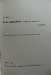 Leo� Jan��ek a sou�asn� morav�t� skladatel�