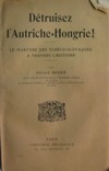 D�truisez l�Autriche = Hongrie!