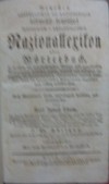 B�hmisch-deutsches nazionallexiokn oder W�rterbuch