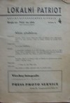 Lok�ln� patriot (Noviny Osvobozen�ho divadla)