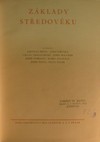 Z�klady st�edov�ku