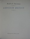 Z�pisn�k motiv�