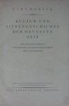 Kultur - und Sittengeschichte der Neusten Zeit