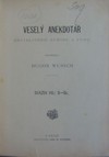 Vesel� anekdot�� (encyklopedie humoru a vtipu) Svazek VIII.: S - Sz