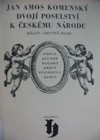 Dvoj� poselstv� k �esk�mu n�rodu