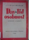 Dav lid osobnost