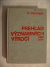 Prehlad vznamnch vro 1986-2000