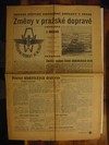 Změny v pražské dopravě 30.8.1971