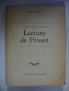 Lecture du Proust