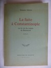 La fuite a Constantinople