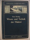 Wesen und technik der malerei