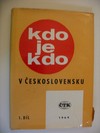 Kdo je kdo v eskoslovensku, 1.dl, A  J