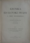 Kronika kr�lovsk� Prahy 1- 3