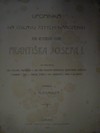 Upom�nka na oslavu 73t�ch narozenin jeho veli�enstva Franti�ka Josefa I.