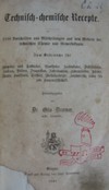 Technisch - chemische Recepte