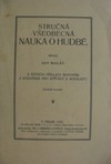 Stru�n� v�eobecn� nauka o hudb�