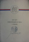 250 let in�en�rsk�ch �kol v Praze 1707 - 1957