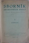 Sborník archivních prací ročník 25