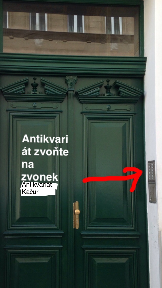 zvonek antikvarit