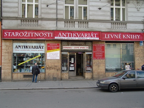antikvariát kačur